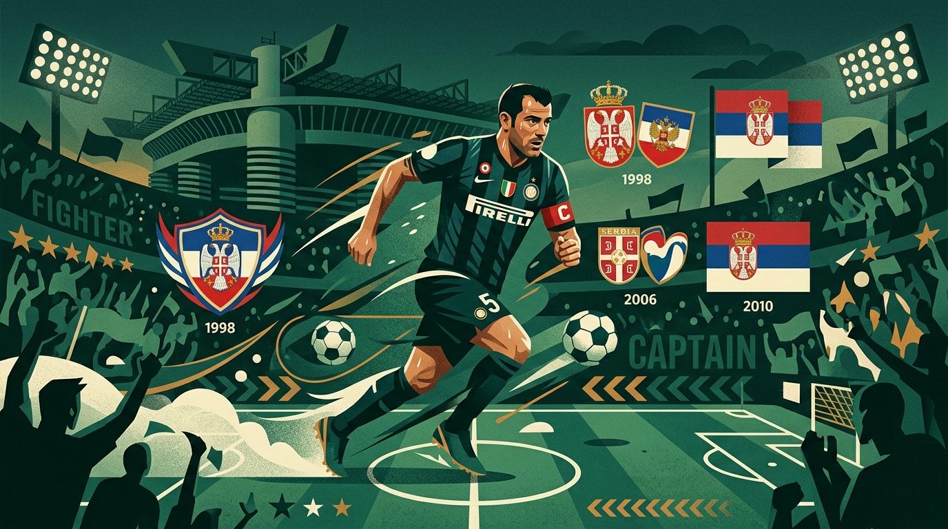 Dejan Stanković: Kapiten i borac koji je igrao na tri Mundijala pod tri zastave