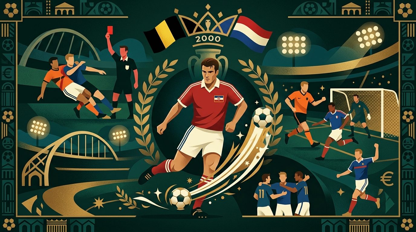 Euro 2000: Spektakl, crveni kartoni i prolaz grupe u Belgiji i Holandiji