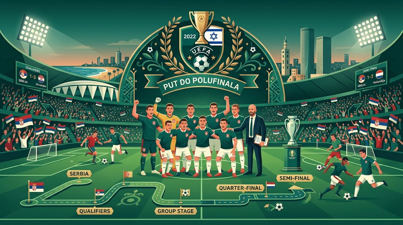 Euro U17 2022: Krivokapićev put do polufinala i kadetska penal drama u Izraelu