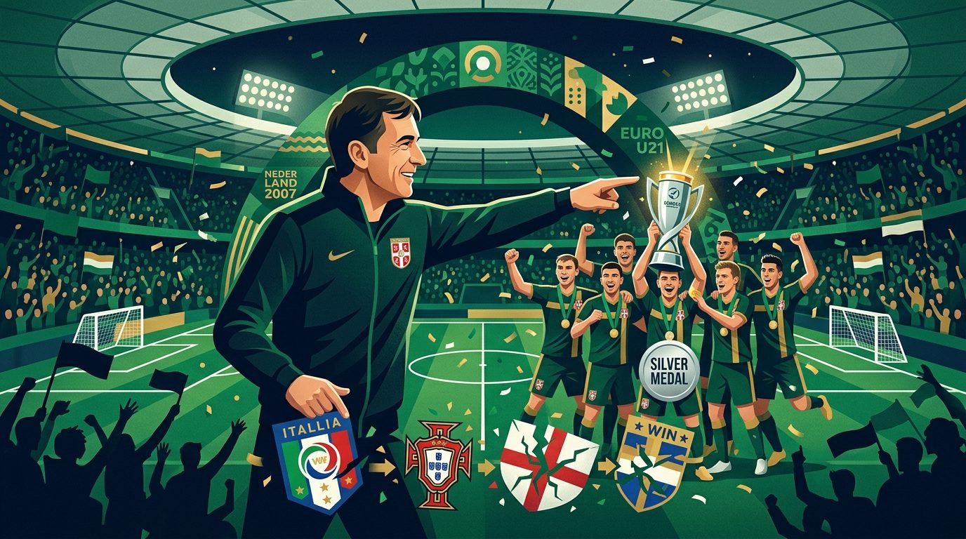 Euro U21 2007: Đukićevo srebro i rušenje evropskih velikana