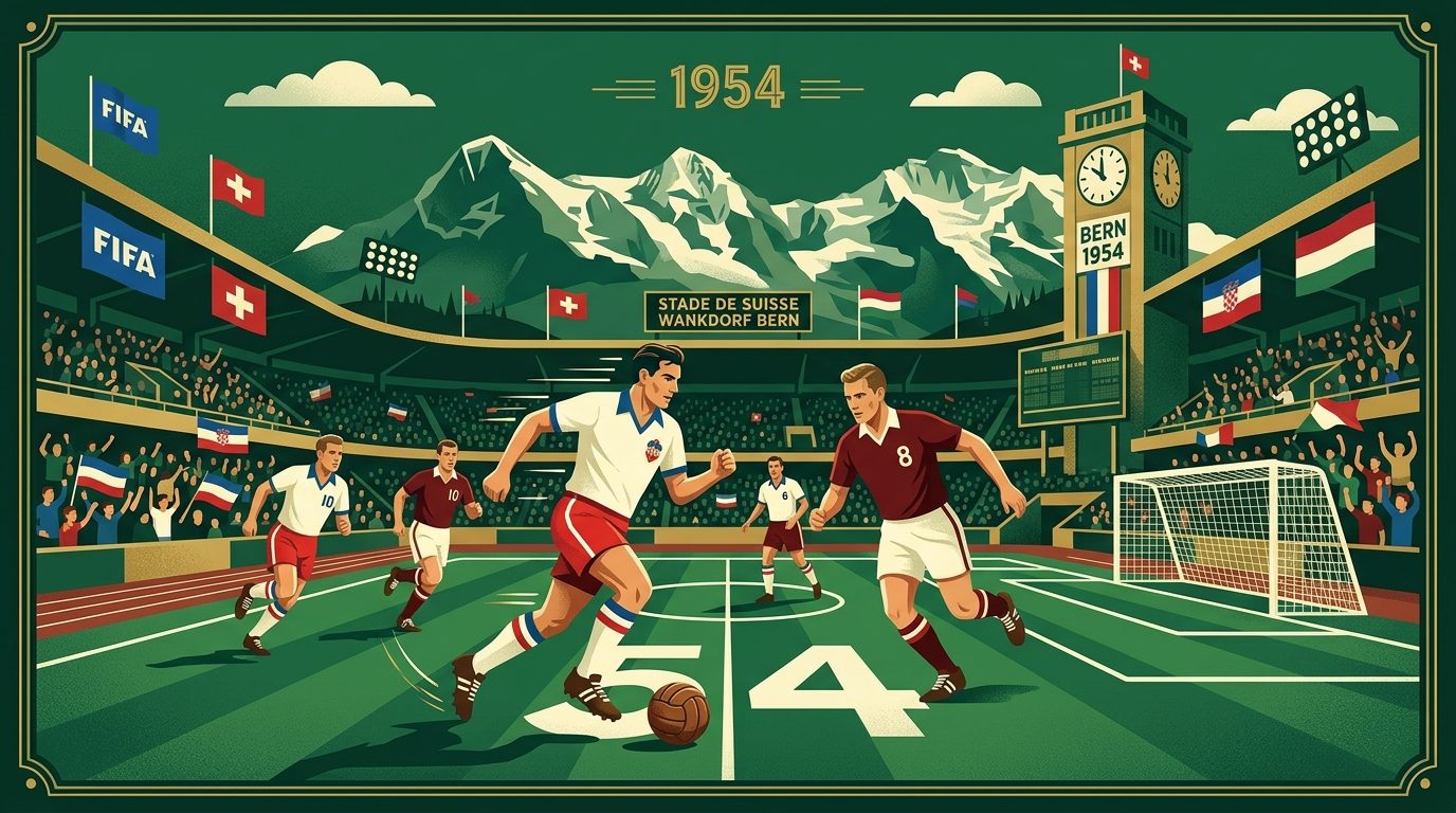 Mundijal 1954: Vreme olimpijskih heroja i četvrtfinale u Švajcarskoj